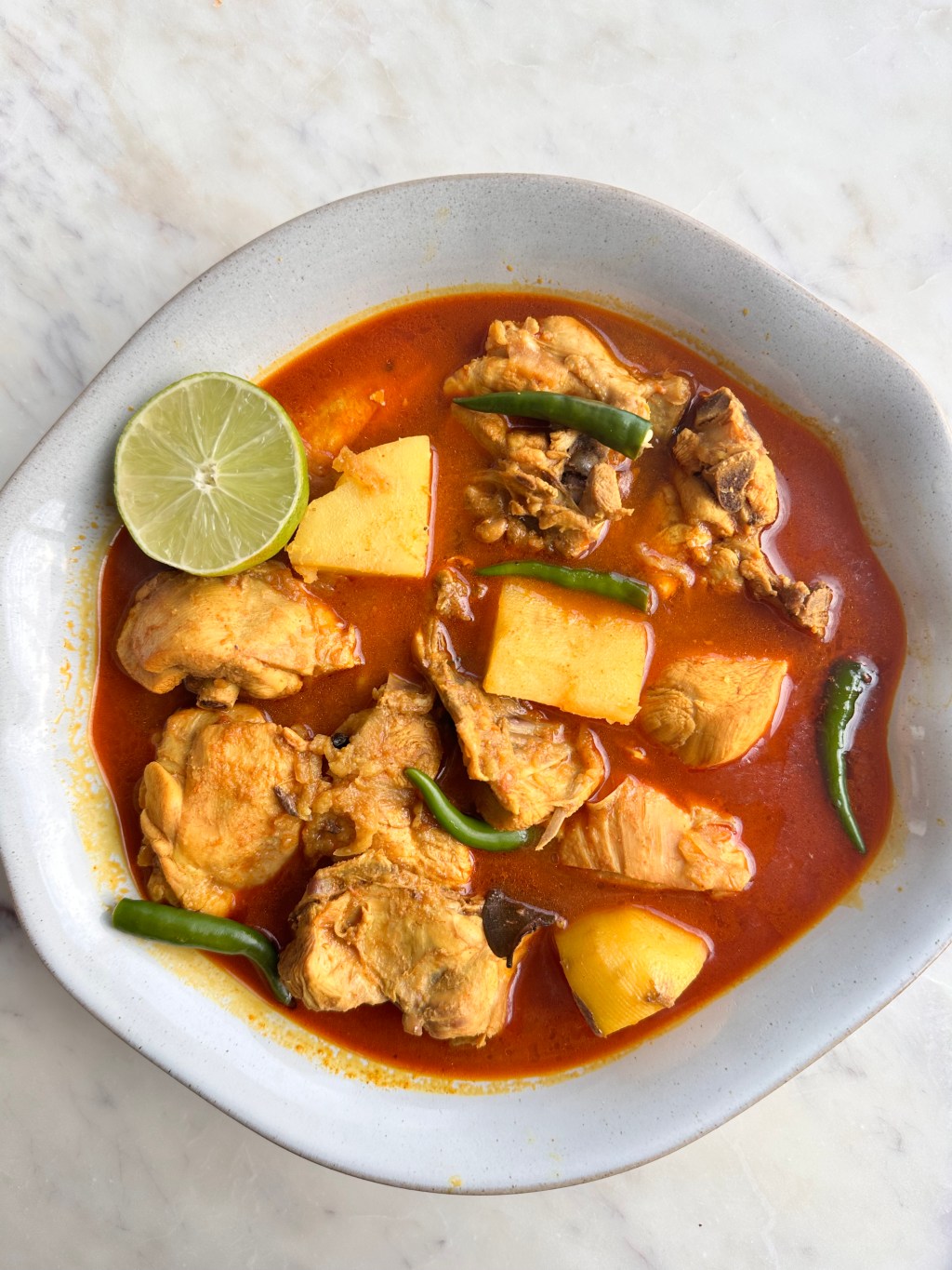 Chicken Alu Jhol