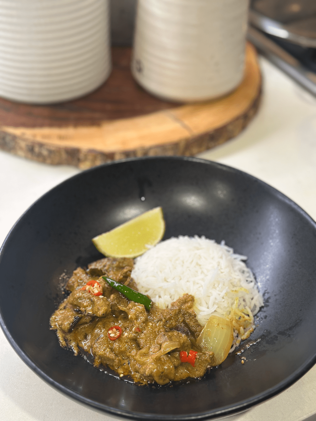 Coconut Beef Curry