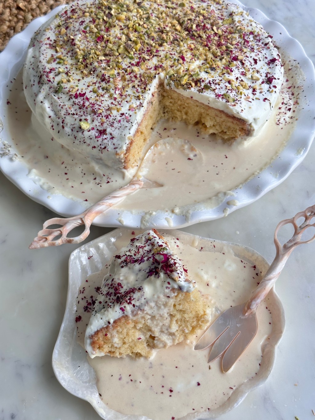 Rasmalai Cake