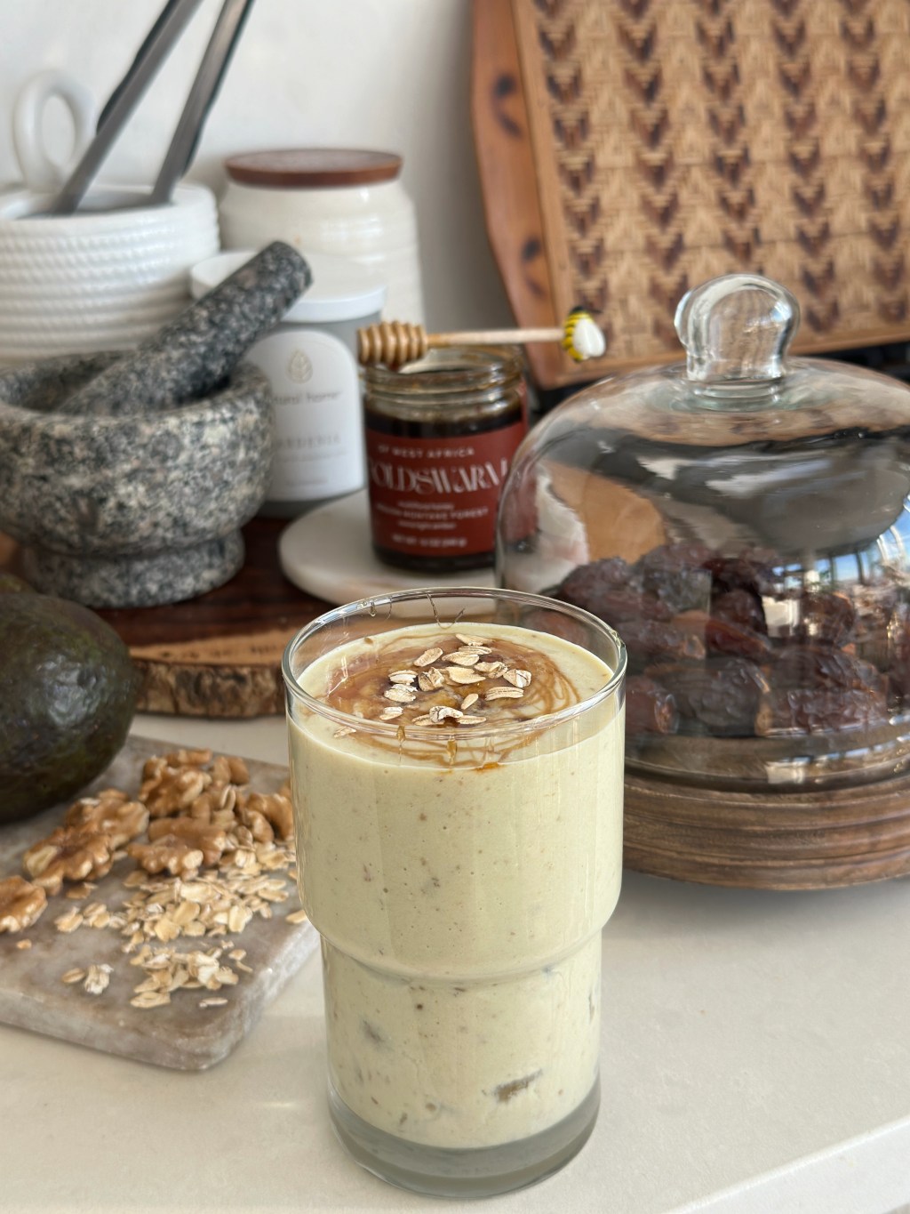 Walnut Date Shake
