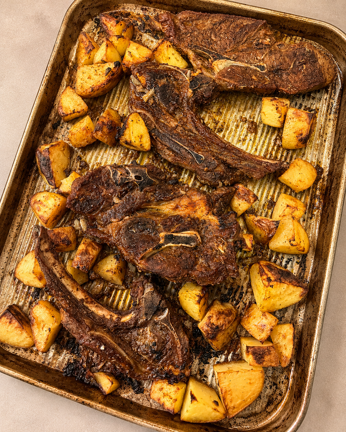 Baked Lamb Chops